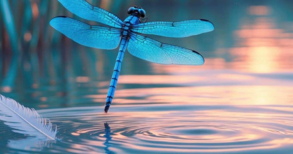 Dragonfly representing spirituality in post about How to Accept Death Without Religion